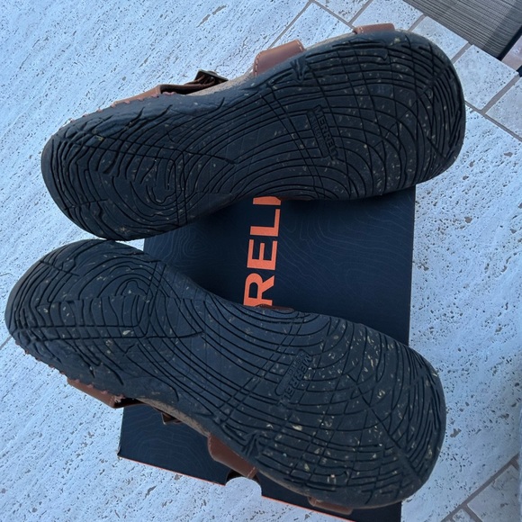 β¨NEWβ¨MERRELL LEATHER SANDALS - Picture 5 of 8